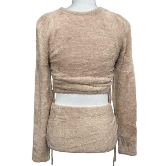 NWT - For Love & Lemons Cupid Sweater Lounge Set - Picture 2 of 5